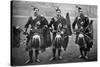 Pipers of the 1st Scots Guards, 1896-Gregory & Co-Stretched Canvas