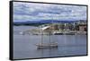 Pipervika Harbour, Oslo, Norway, Scandinavia, Europe-Hans-Peter Merten-Framed Stretched Canvas