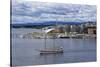 Pipervika Harbour, Oslo, Norway, Scandinavia, Europe-Hans-Peter Merten-Stretched Canvas