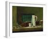 Pipes and Jug-Jean-Baptiste Simeon Chardin-Framed Giclee Print