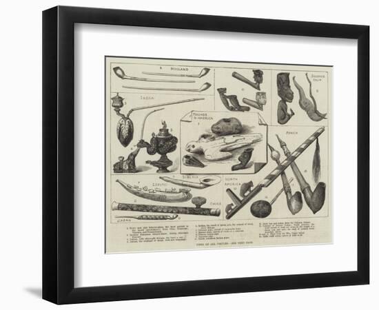 Pipes of All Peoples-null-Framed Premium Giclee Print