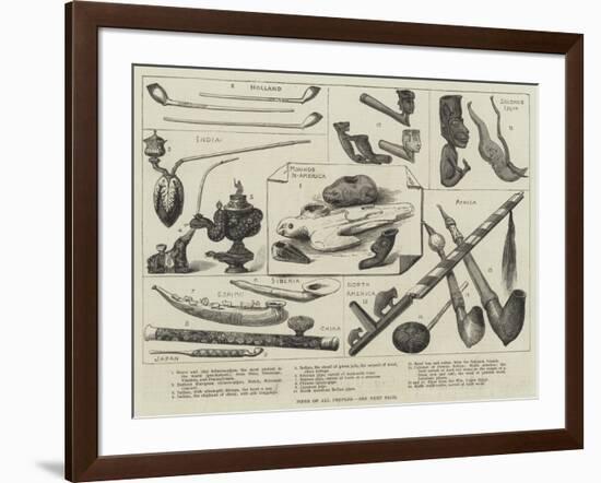 Pipes of All Peoples-null-Framed Giclee Print