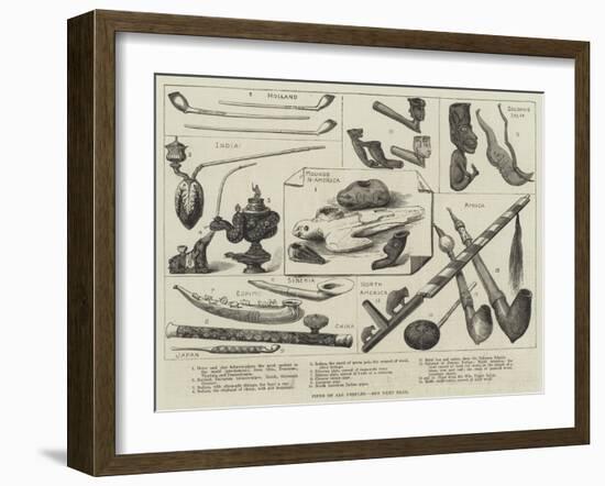 Pipes of All Peoples-null-Framed Giclee Print