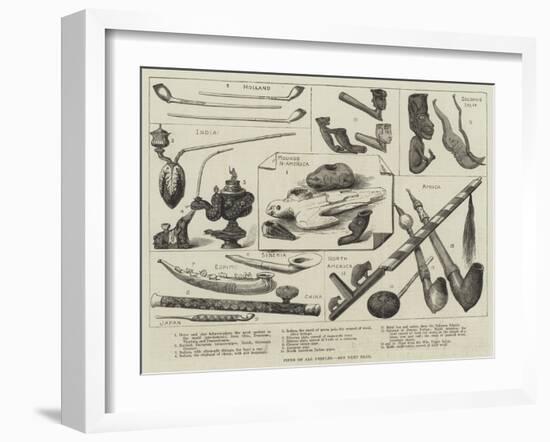 Pipes of All Peoples-null-Framed Giclee Print