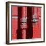 Pipes Square I-Gail Peck-Framed Photographic Print