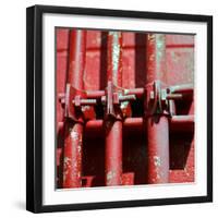 Pipes Square II-Gail Peck-Framed Photographic Print