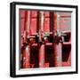 Pipes Square II-Gail Peck-Framed Photographic Print