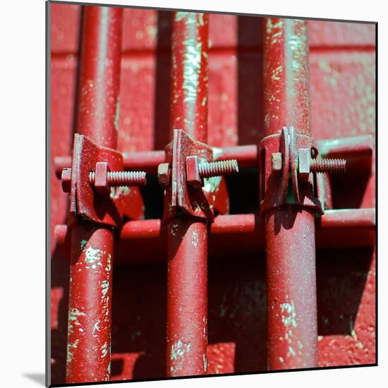 Pipes Square II-Gail Peck-Mounted Photographic Print
