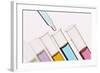 Pipetting Liquid Into Test Tubes-Kevin Curtis-Framed Premium Photographic Print