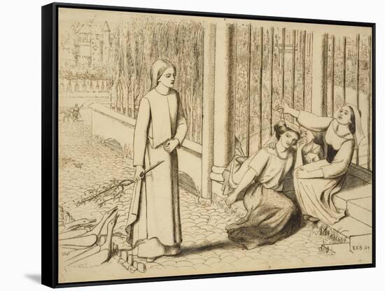Pippa Passes, 1854-Elizabeth Eleanor Siddal-Framed Stretched Canvas