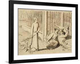 Pippa Passes, 1854-Elizabeth Eleanor Siddal-Framed Giclee Print