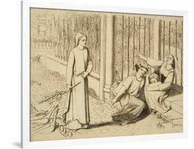 Pippa Passes, 1854-Elizabeth Eleanor Siddal-Framed Giclee Print