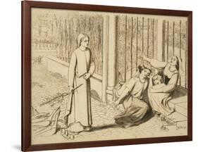 Pippa Passes, 1854-Elizabeth Eleanor Siddal-Framed Giclee Print