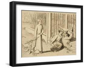 Pippa Passes, 1854-Elizabeth Eleanor Siddal-Framed Giclee Print