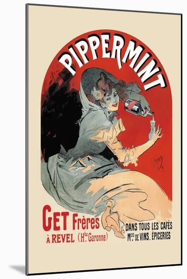 Pippermint-Jules Ch?ret-Mounted Art Print