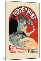 Pippermint-Jules Chéret-Mounted Art Print