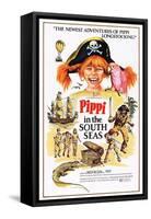 Pippi in the South Seas, (Aka Pippi Langstrump Pa De Sju Haven), Inger Nilsson, 1970-null-Framed Stretched Canvas
