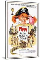 Pippi in the South Seas, (Aka Pippi Langstrump Pa De Sju Haven), Inger Nilsson, 1970-null-Mounted Art Print