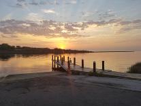 Pensacola Bay Sunrise-Pir8Life-Framed Stretched Canvas