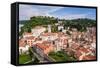 Piran and Piran Town Walls-Matthew Williams-Ellis-Framed Stretched Canvas