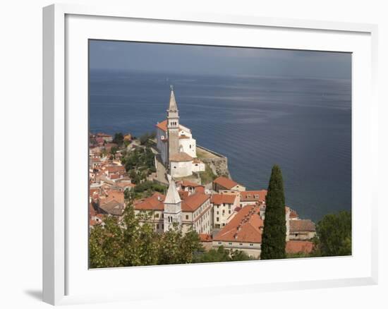 Piran, Istria, Adriatic Coast, Slovenia, Europe-Angelo Cavalli-Framed Photographic Print