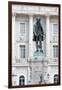 Piran, Primorska, Slovenia. Statue of Giuseppe Tartini, 1692-1770, violinist and composer born i...-null-Framed Premium Photographic Print