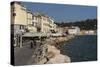 Piran waterfront, Slovenia, Europe-Sergio Pitamitz-Stretched Canvas