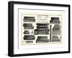 Piranesi Columns-Giovanni Battista Piranesi-Framed Art Print