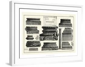 Piranesi Columns-Giovanni Battista Piranesi-Framed Art Print