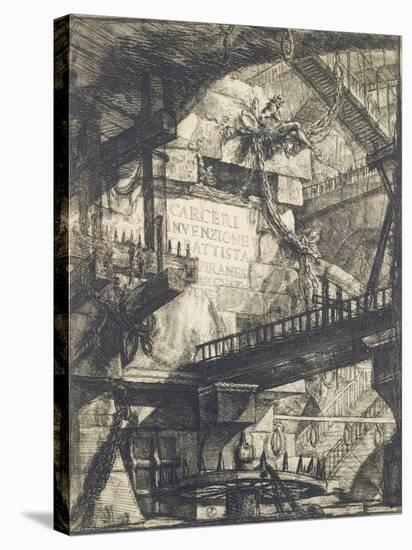 Piranesi, Prison-null-Stretched Canvas