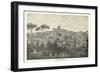 Piranesi View of Rome I natural-Giovanni Battista Piranesi-Framed Art Print