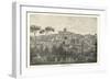 Piranesi View of Rome I natural-Giovanni Battista Piranesi-Framed Art Print
