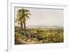 Pirara and Lake Amucu, the Site of Eldorado, Printed by Georges Barnard-Charles Bentley-Framed Giclee Print