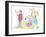 Pirate and Mermaid-Effie Zafiropoulou-Framed Giclee Print