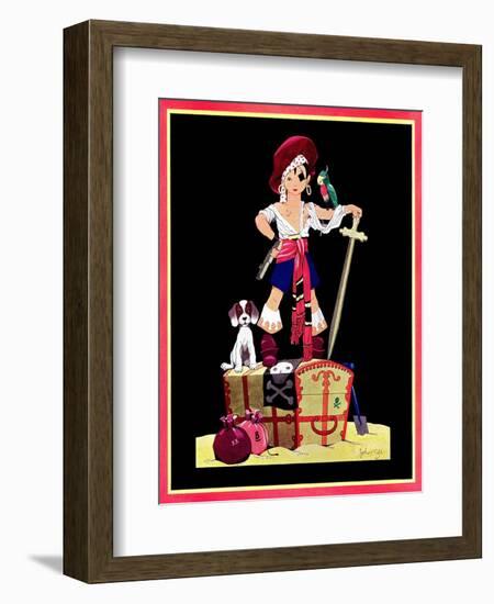 Pirate - Child Life-John Gee-Framed Giclee Print