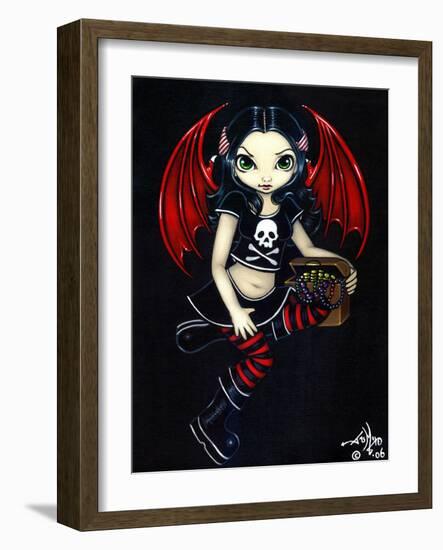 Pirate Fairy-Jasmine Becket-Griffith-Framed Art Print