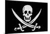 Pirate Flag of Calico Jack Rackham-null-Mounted Giclee Print