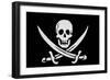 Pirate Flag of Calico Jack Rackham-null-Framed Giclee Print