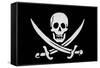 Pirate Flag of Calico Jack Rackham-null-Framed Stretched Canvas