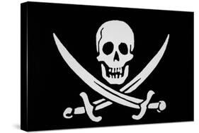 Pirate Flag of Calico Jack Rackham-null-Stretched Canvas