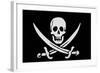 Pirate Flag of Calico Jack Rackham-null-Framed Giclee Print