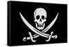 Pirate Flag of Calico Jack Rackham-null-Framed Stretched Canvas