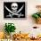 Pirate Flag-null-Stretched Canvas displayed on a wall