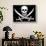 Pirate Flag-null-Giclee Print displayed on a wall