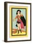 Pirate Girl Card-null-Framed Giclee Print