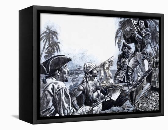 Pirate Gold, from 'The Treasure Hunters'-Payne-Framed Stretched Canvas