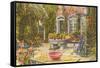 Pirate House Garden, Charleston, South Carolina-null-Framed Stretched Canvas