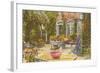 Pirate House Garden, Charleston, South Carolina-null-Framed Art Print