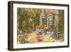 Pirate House Garden, Charleston, South Carolina-null-Framed Art Print