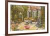 Pirate House Garden, Charleston, South Carolina-null-Framed Premium Giclee Print